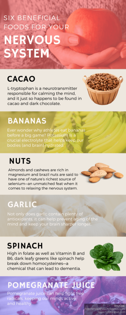 What Food Is Good For Nerves 6 Beneficial Foods for Your Nervous System | SpineCare Decompression