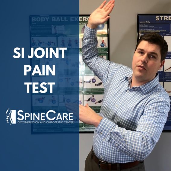 SI joint pain test