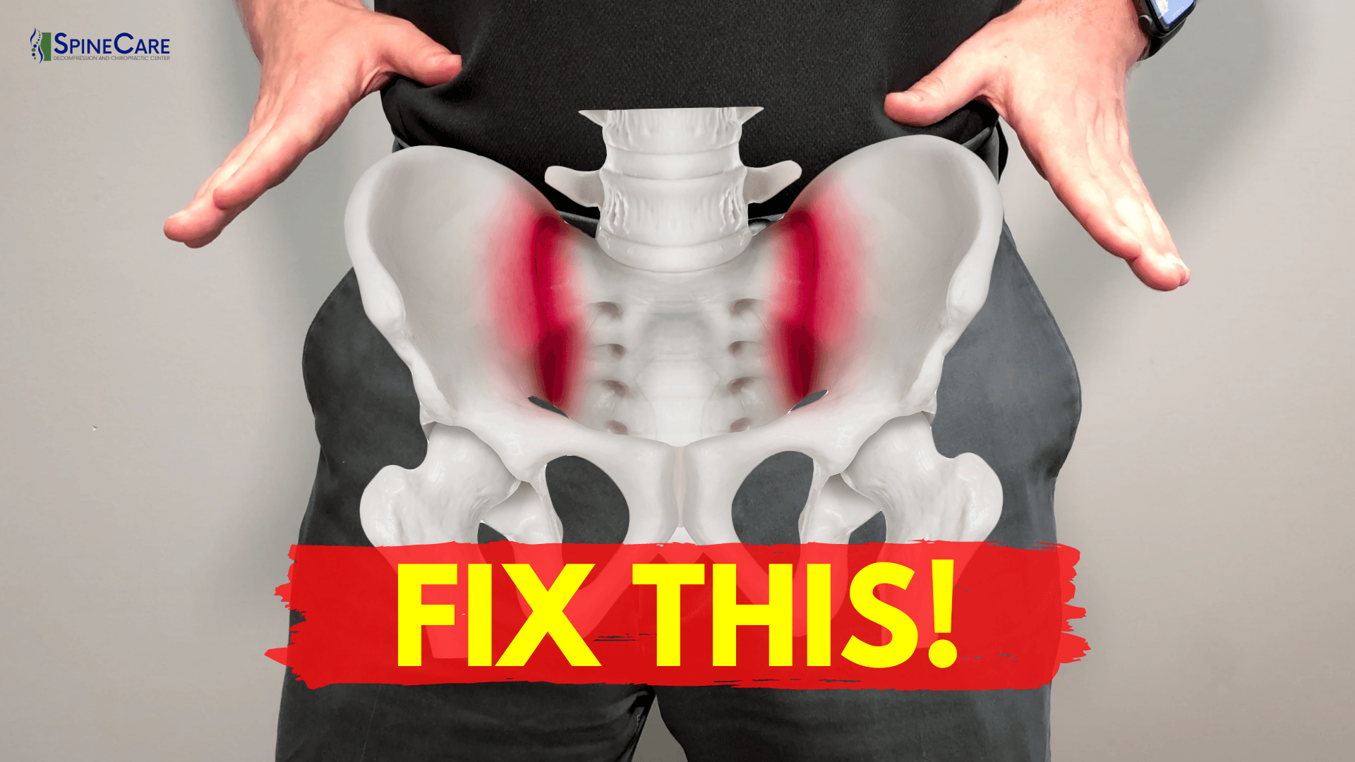 How To Fix Sacroiliac Joint Pain For Good Spinecare St Joseph Mi