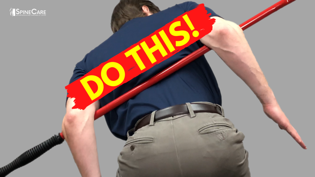 How to Get Rid of Upper Back Pain in 30 SECONDS | SpineCare | St. Joseph, Michigan Chiropractor
