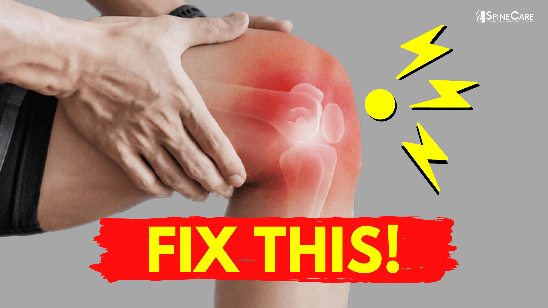 How To Fix Knee Snapping And Pop Sounds SpineCare
