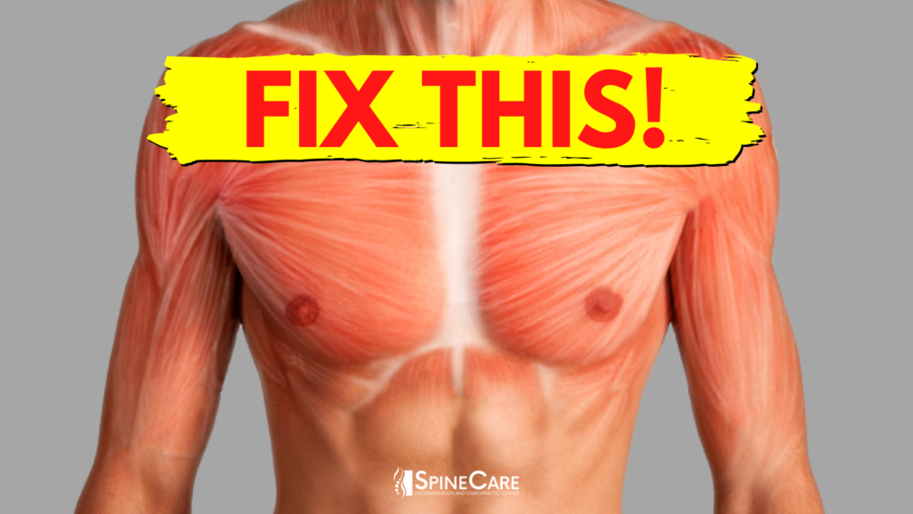 How to Fix Chest Muscle Tightness in 30 SECONDS | SpineCare | St. Joseph, Michigan Chiropractor
