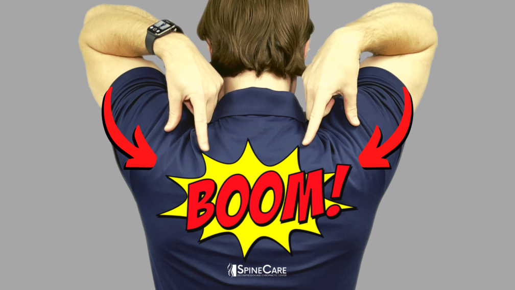 How to Fix Tight Shoulder Blades at Home (NO EQUIPMENT!) | SpineCare | St. Joseph, Michigan Chiropractor