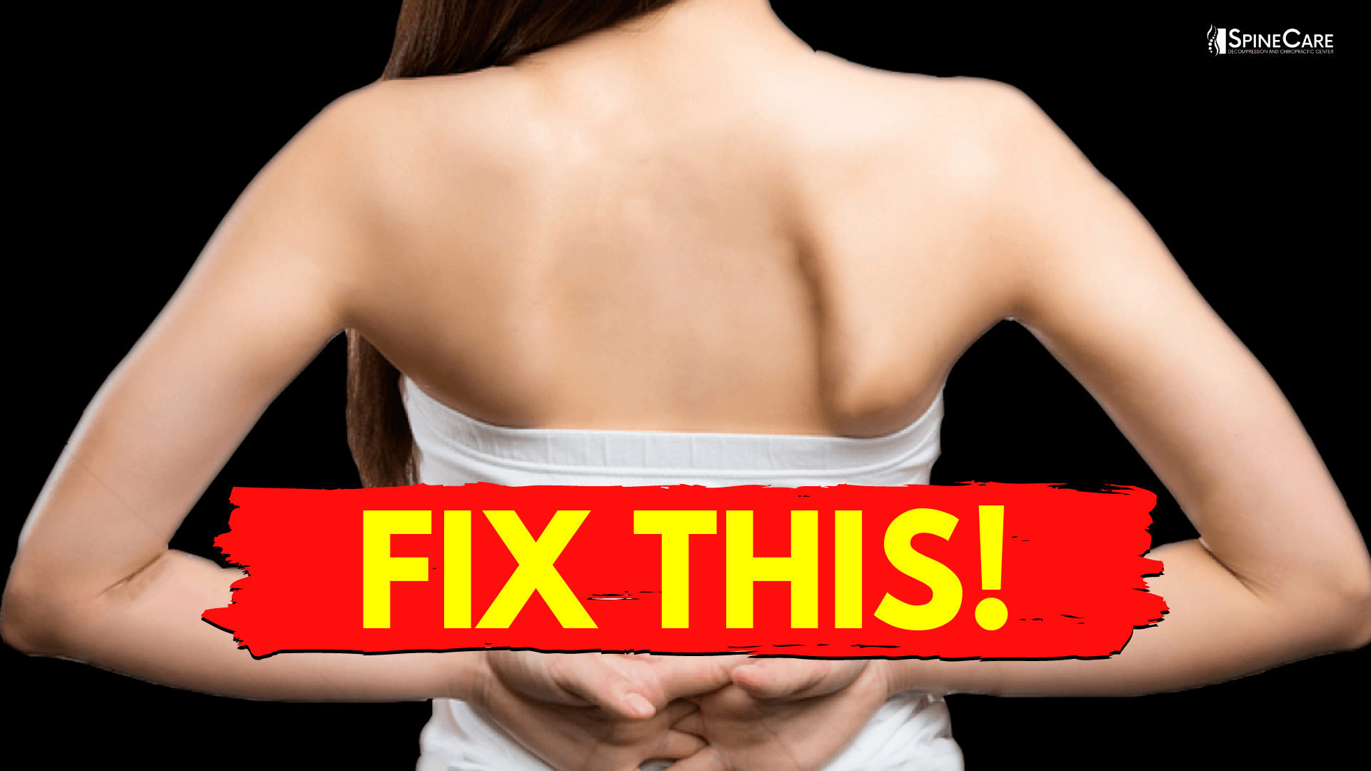 How to Fix Winged Shoulder Blades (NO EQUIPMENT!) | SpineCare | St. Joseph, Michigan chiropractor