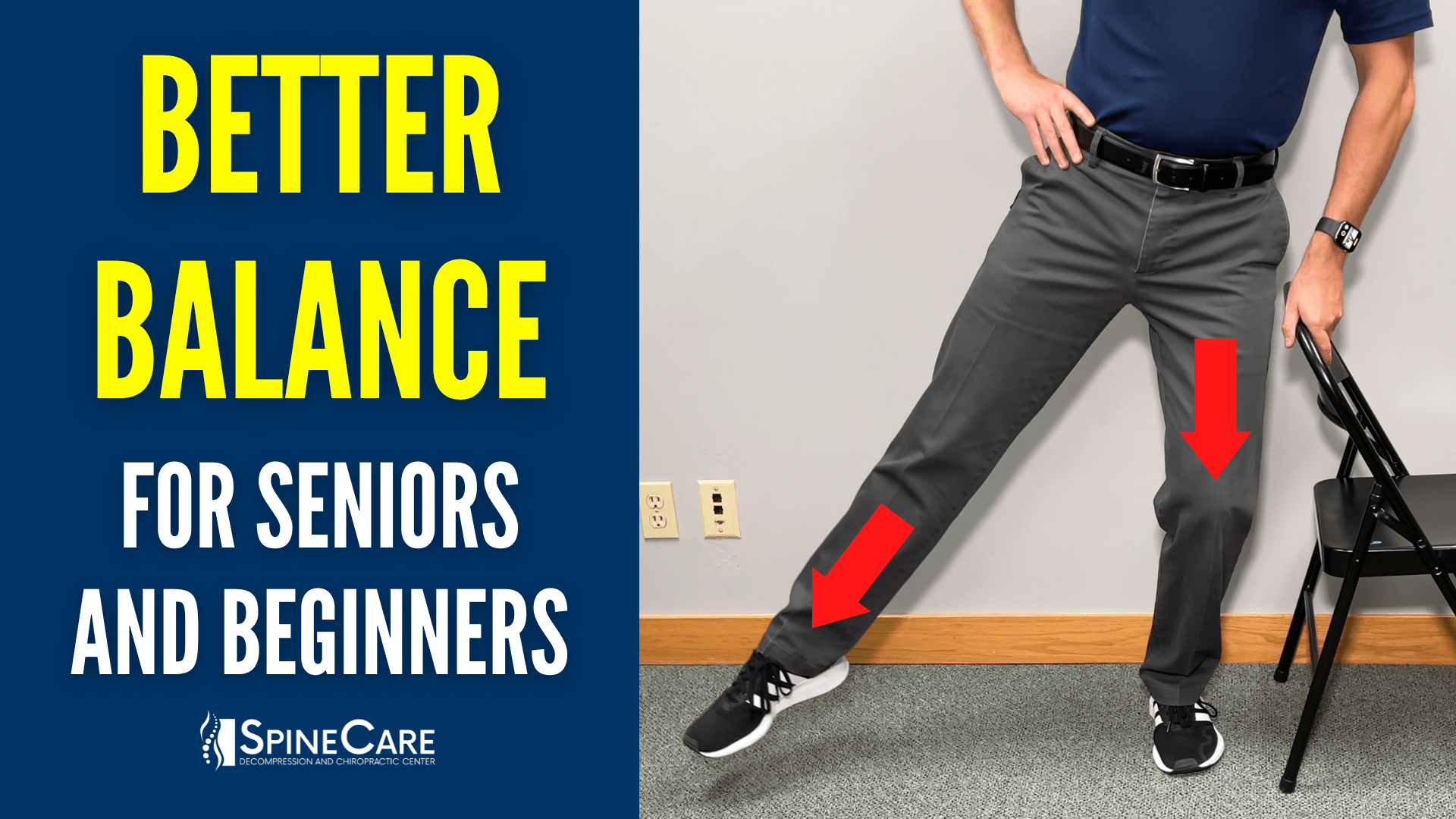 Easy Balance Exercises for Seniors and Beginners | SpineCare | St. Joseph, Michigan Chiropractor