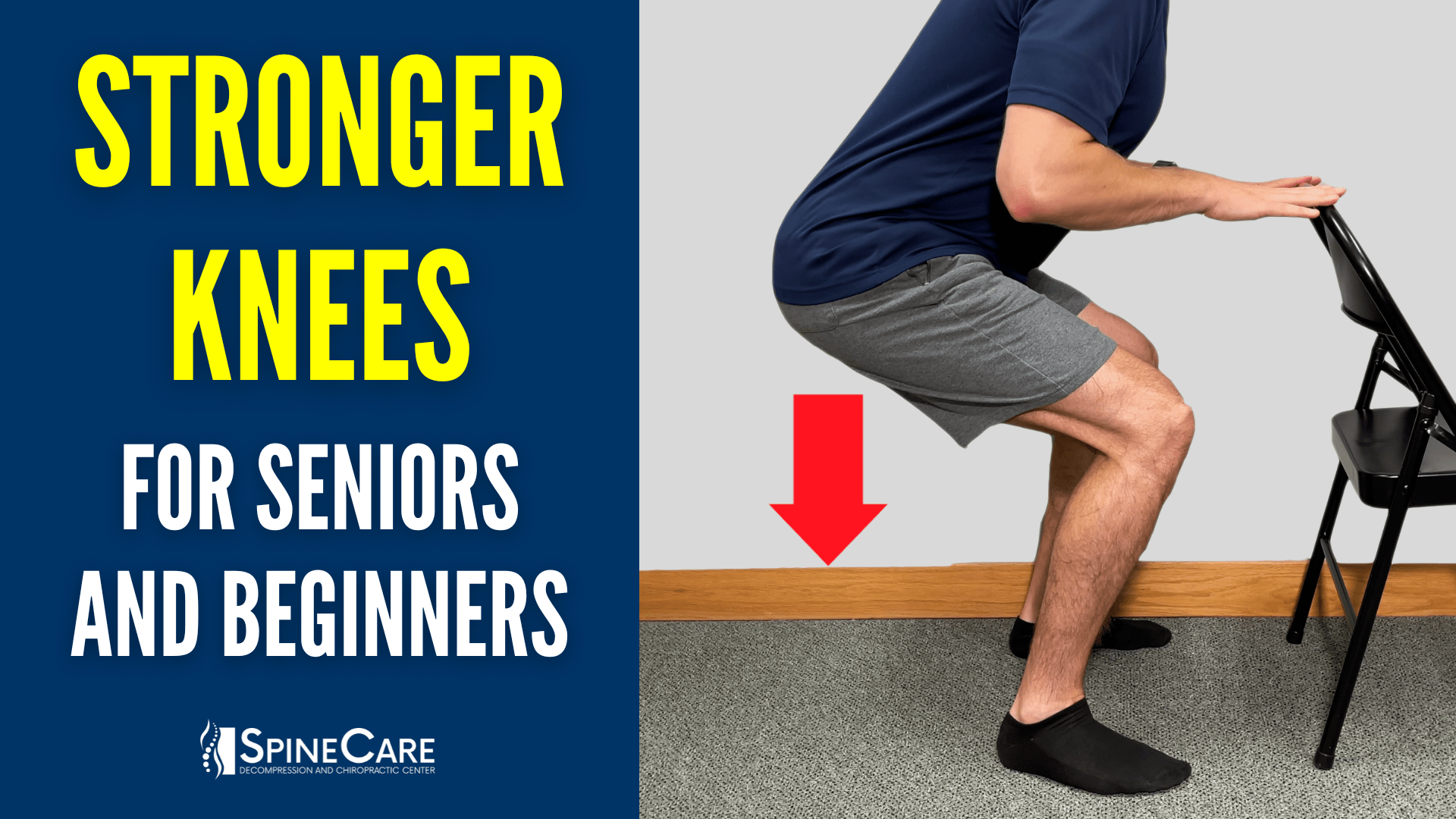 Easy Knee Strengthening Exercises for Seniors | SpineCare | St. Joseph, Michigan chiropractor